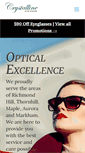 Mobile Screenshot of crystaleyewear.ca